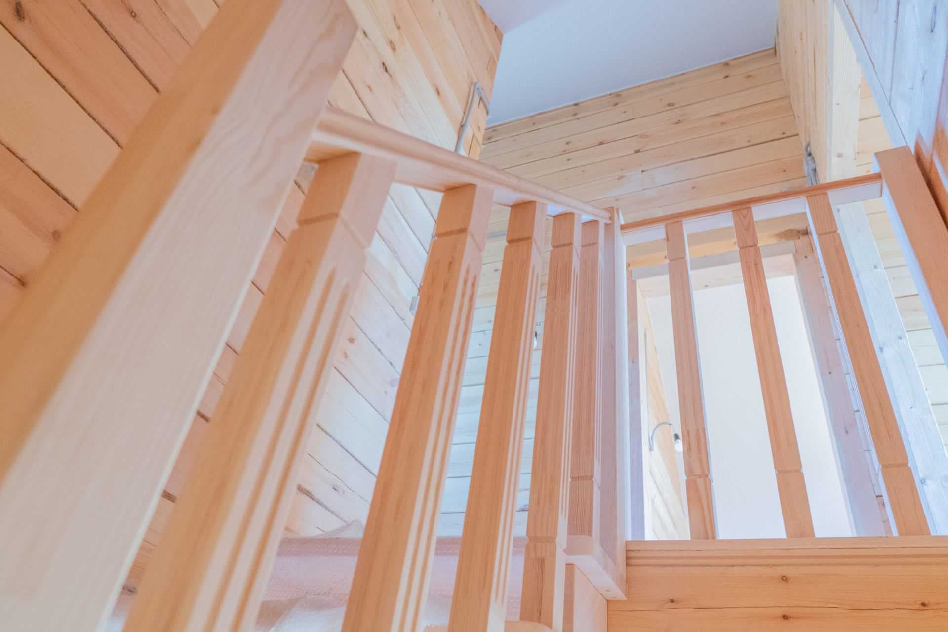 Проект дома Брусовой дом 2 этажа 86 м2 в Хомутово, 85 м², брус — миниатюра 7
