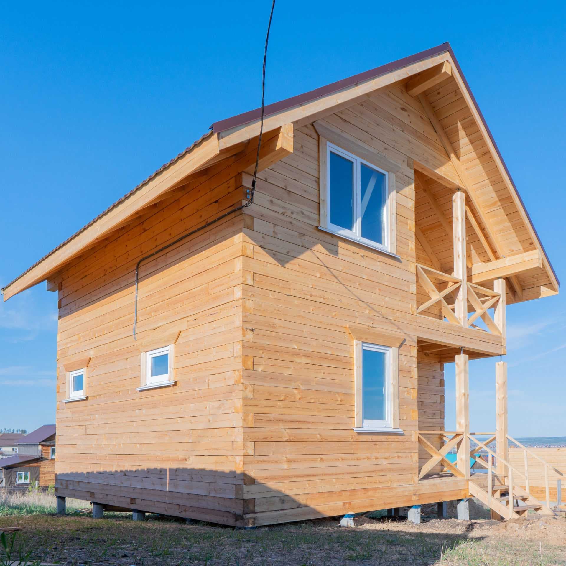 Проект дома Брусовой дом 2 этажа 86 м2 в Хомутово, 85 м², брус — миниатюра 11