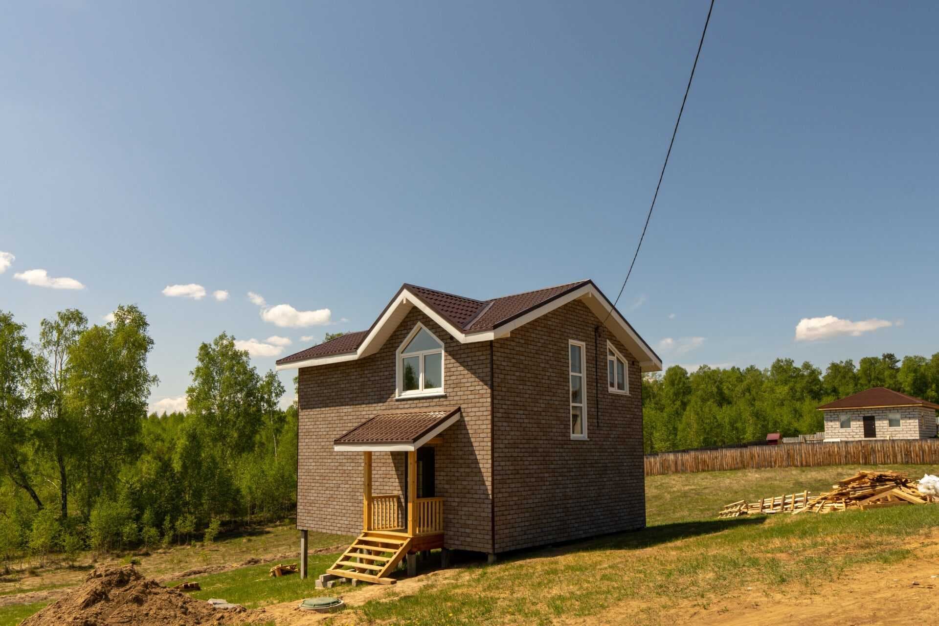 Проект дома Дом со вторым светом 120 м2 в КП Ласточки — 120 м²