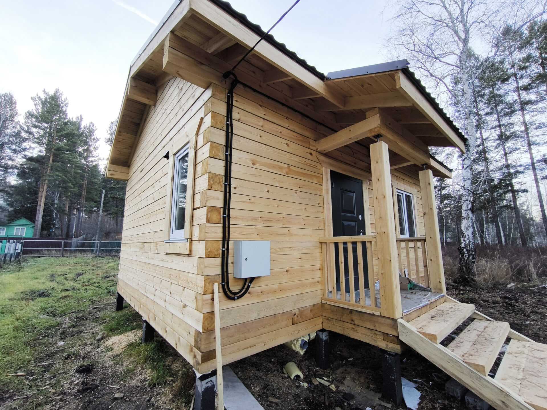 Проект дома Дачный коттедж 42 м2 в СНТ Луч, 44 м², брус — миниатюра 8