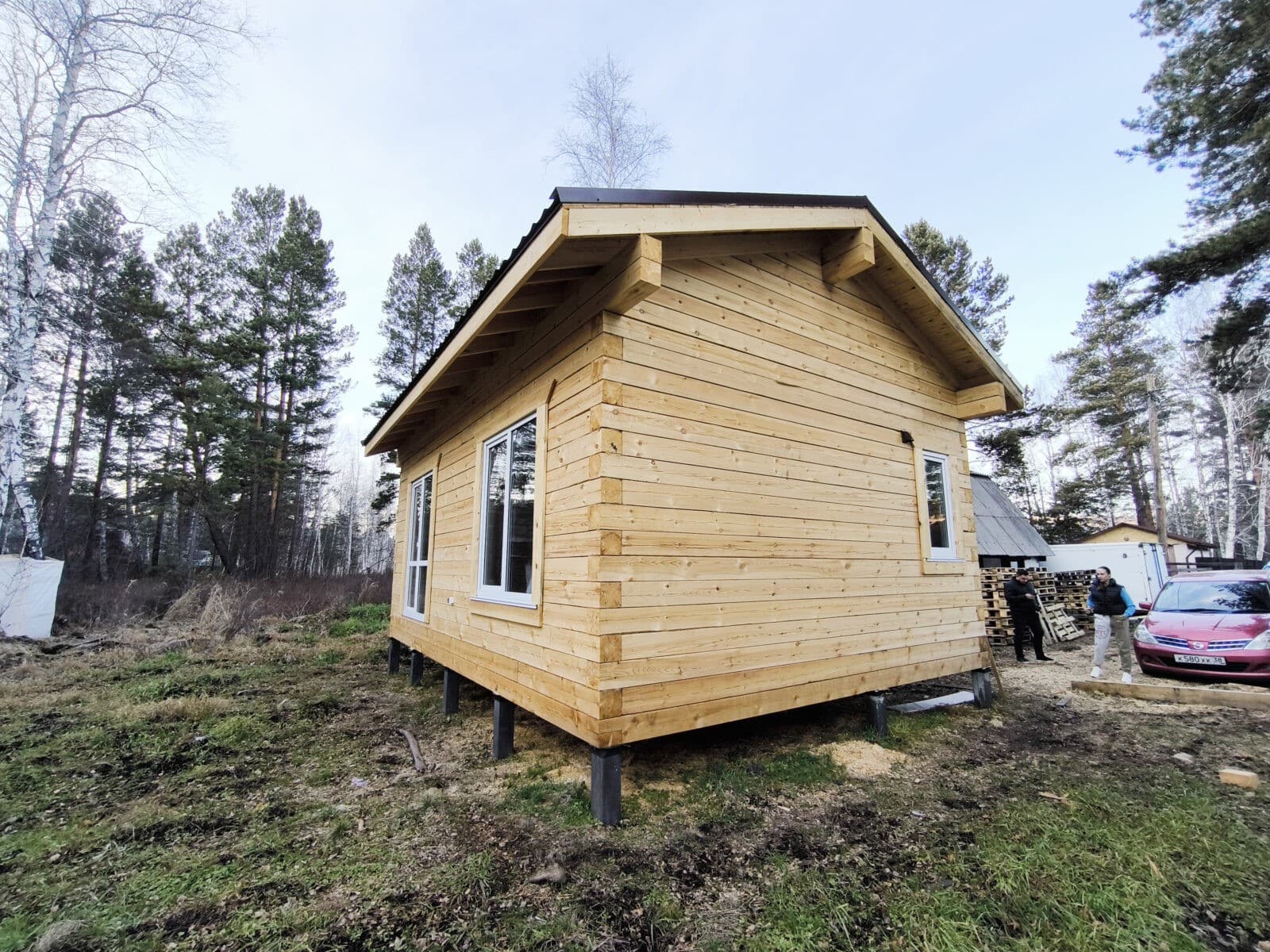 Проект дома Дачный коттедж 42 м2 в СНТ Луч, 44 м², брус — миниатюра 10
