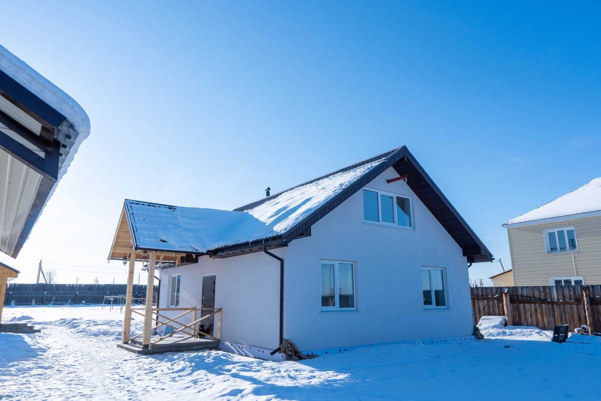 Проект дома Дом из газобетона 176 м2 в п. Железнодорожный — 176 м²