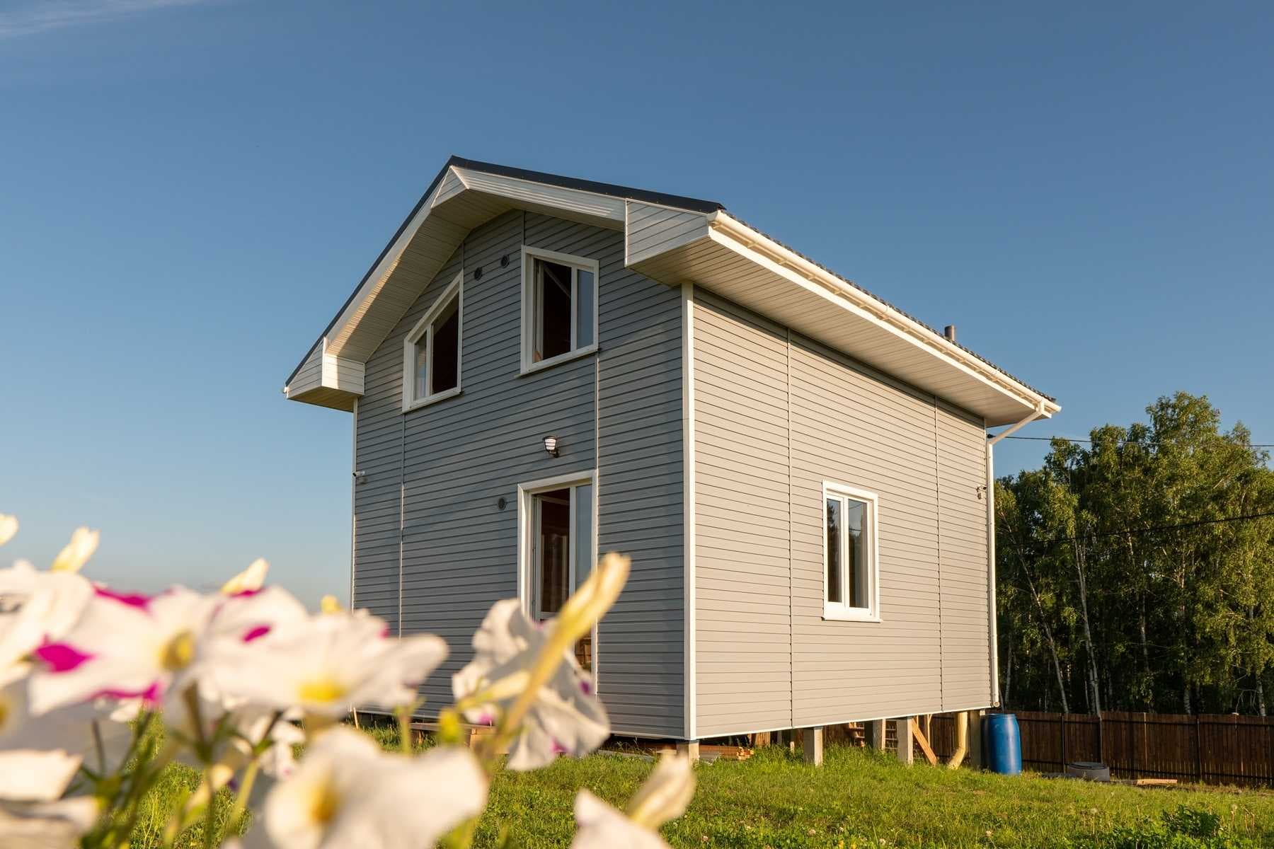 Проект дома Каркасный дом 84 м2 в Иркутске (д. Малая Еланка) — 84 м²